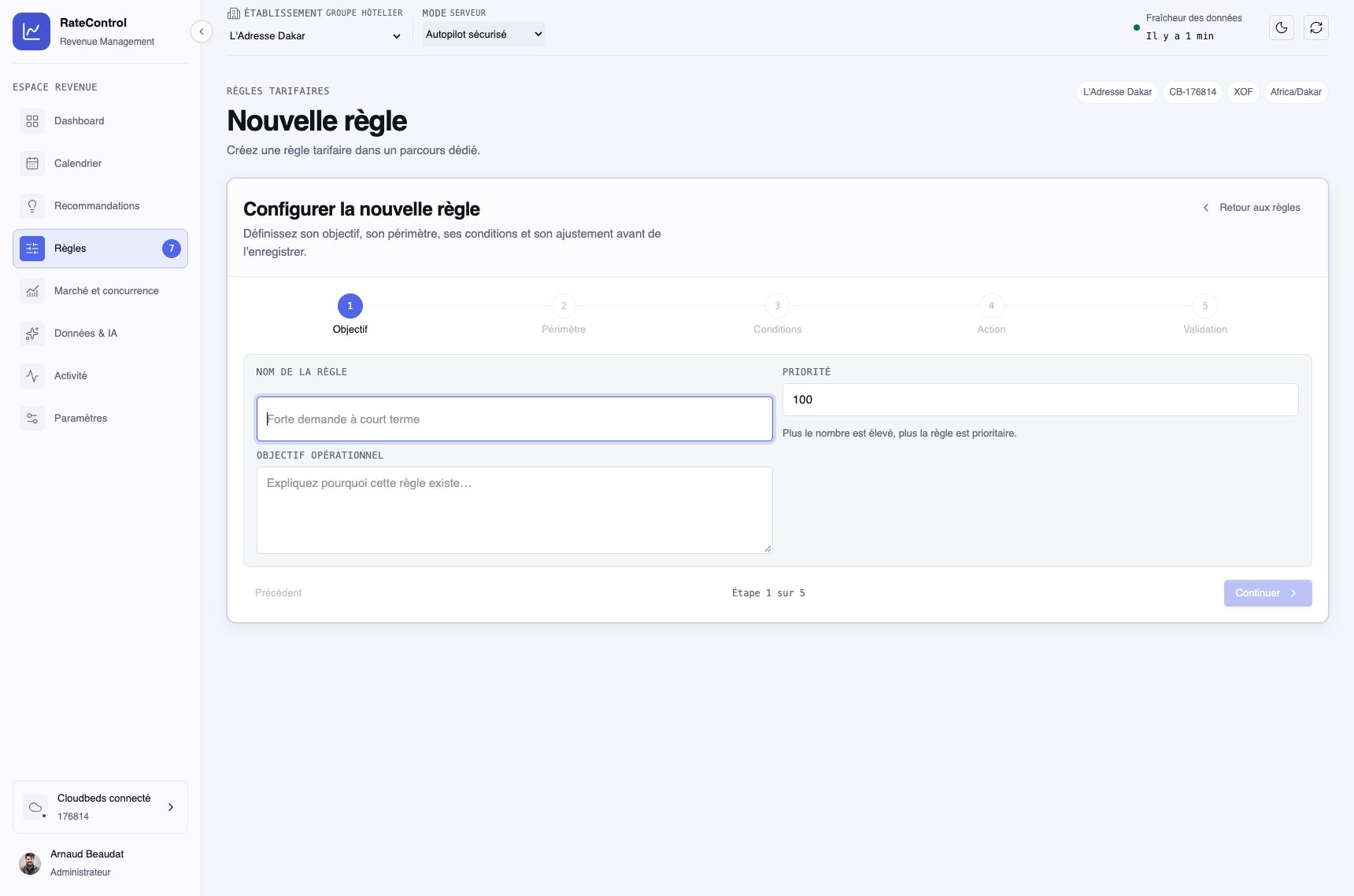 RateControl — Revenue Management